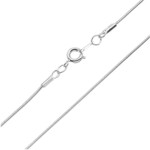 Snake Chain - Round - 1 mm - Sterling Silver